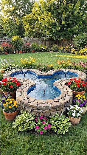 DIY Tire Fountain That Looks INSANE 😍