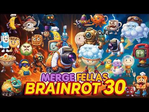 Merge Fellas Brainrot 30 — Anime Opening (Official MV) | Tynso Game