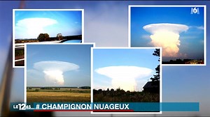 ☁Un champignon atomique ou un nuage ? ⬇http://bit.ly/2cbLQdJ | M6 Info
