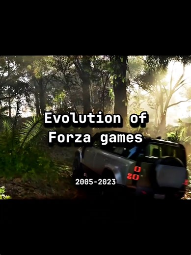 #horizon #motorsport #gaming #2023 #2005 #evolution #Forza