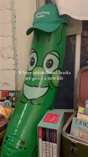Follow for more NYC recs Would you trade books for pickles? Pickles and books are a combination we