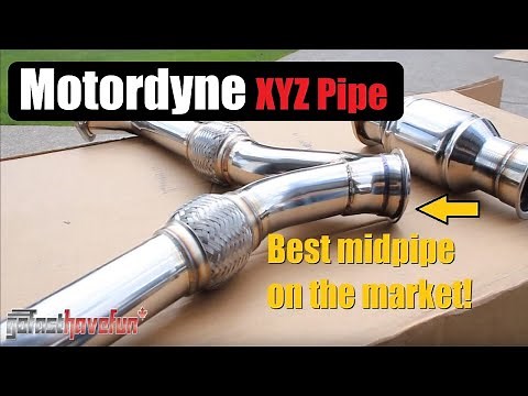 Motordyne XYZ Pipe Install Nissan 350Z/ Infiniti G35 | AnthonyJ350
