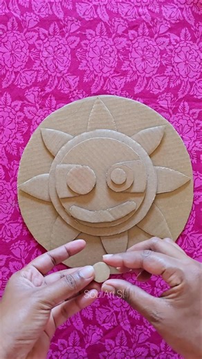 African tribal mask ✨️✨️ #tribalmask #tribal #tribalculture #diycraft #mascara #cardboardcraft
