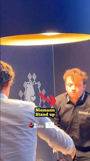 #magnuscarlsen vs #hansniemman #shorts