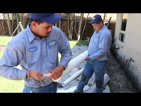 French Drain Installation