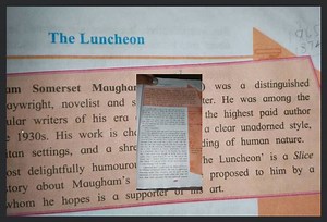 The Luncheon Somerset Maugham (1874-1965) was a distinguished a... | Filo