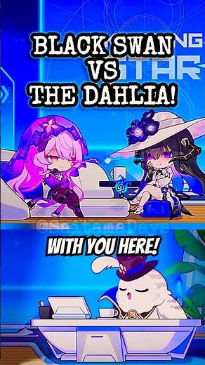Black Swan VS The Dahlia! #honkaistarrail #edit