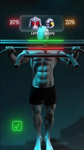How to Do Pull-ups Correctly for Maximum Lat Development 🔥 #Shorts
