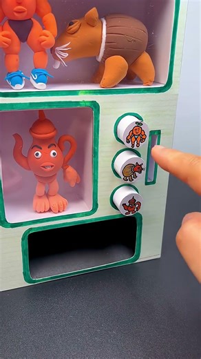 Diy Paper ShanHaiJing Vending Machine Paper Art Creativity #Shorts #Papercraft