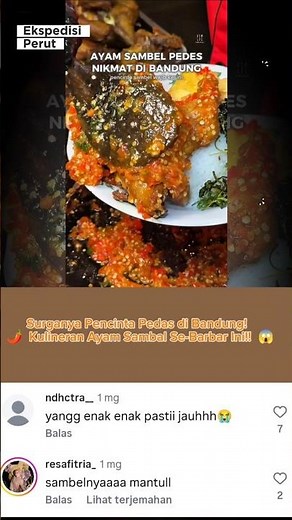 [EKSPEDISI PERUT] Surganya Ayam Sambal Barbar Viral di Bandung! 🌶️🤤