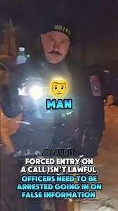 Forced entry on a false call isn’t lawful it was none of their numbers #shorts #policeofficers #cops