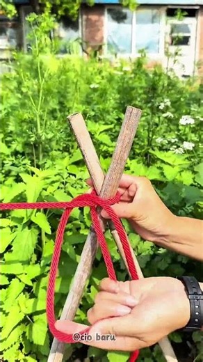 Mastering the Simple X-Lashing Technique for Sturdy Garden Structures