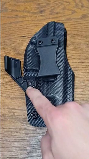 IWB kydex concealment holster for Springfield XDM Elite 4.5 9/10mm with Concealment claw.