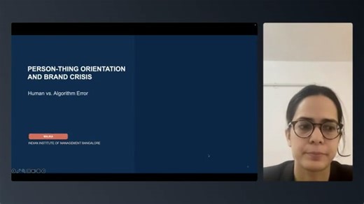 Person-Thing Orientation and Brand-Crisis: Human vs. Algorithm Error