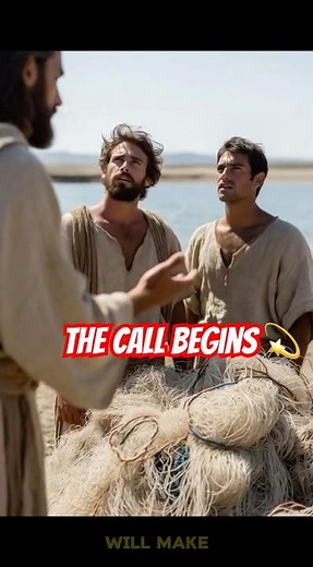🎣 Jesus Calls His First Disciples | Matthew 4 | Luke 5