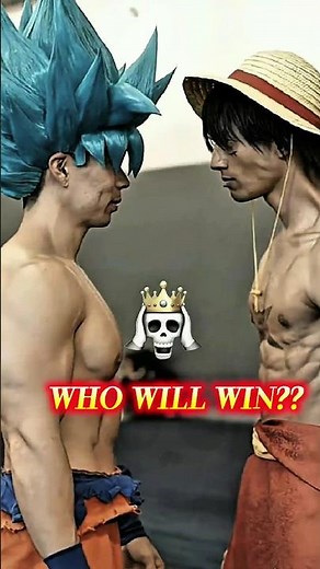 Goku vs Luffy #goku #anime