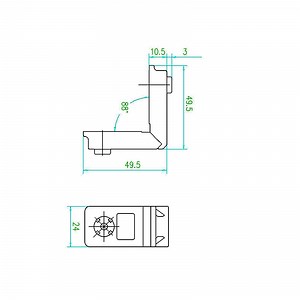 [Hot Item] Stainless Steel Window Connector Coner Device