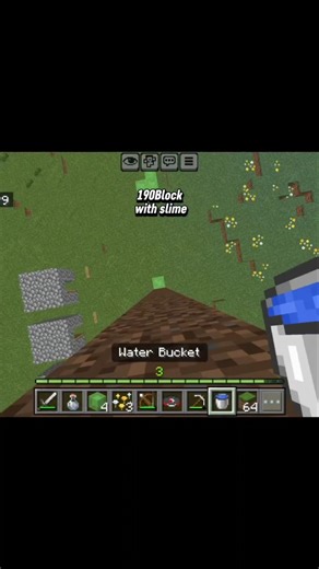Slime vs 190 Blocks 😳 Minecraft Test#minecraft#shorts
