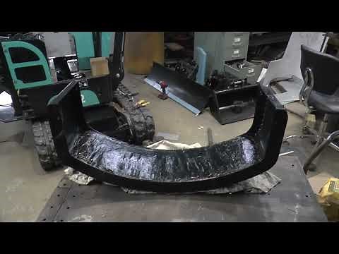 DIY Mini Excavator Counter Weight QH12