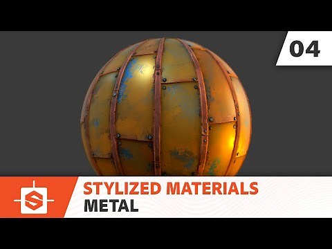 Stylized Materials with Substance Designer - Metal | Adobe Substance 3D