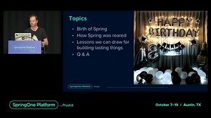 创始人Rod Johnson讲述Spring框架的18年