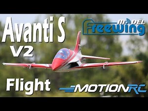 Freewing Avanti S V2 Rainy Day Flight | Motion RC