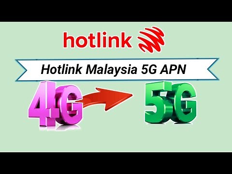 How To change 4G to 5G Hotlink internet | Hotlink Malaysia apn Settings