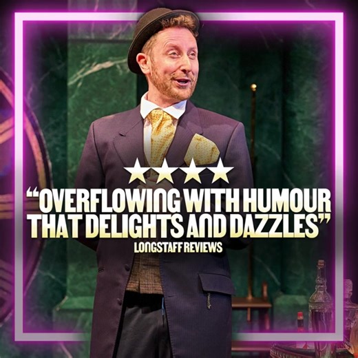 Direct from its London run, the must-see comedy of 2023 - The Time Machine - hits the road this Spring! “Possibly one of the best nights out ever!” ⭐⭐⭐⭐⭐ (West End Best Friend). Catch it in #Exeter 5 - 8 Feb! 🎟️ bit.ly/time-machine-exeter 📞 Or call our Box Office on 10392 72 63 63 | Exeter Northcott