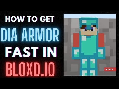 How To Get Diamond Armor FAST IN || Bloxd.io