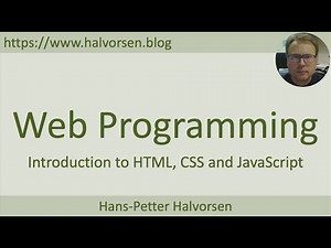 Web Programming Overview