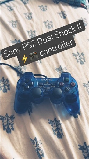 PS2: Dual Shock II Controller #retrogaming #ps2 #sony