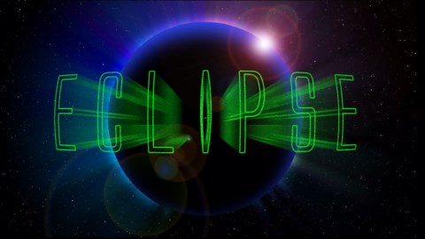 Photoshop tutorial: How to create a planetary eclipse and 3D text