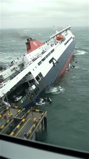 When the ship decides to dump its load a little early… 😳 #oops