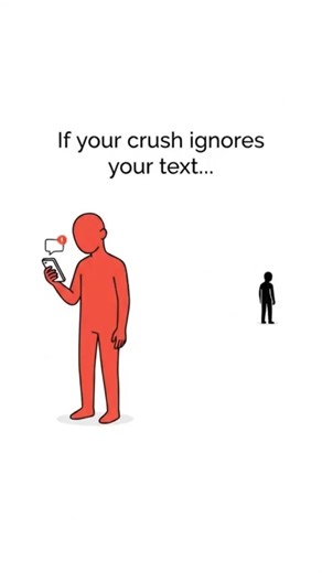 If Your Crush Ignores Your Text… Do This 🤫 #psychology #shorts