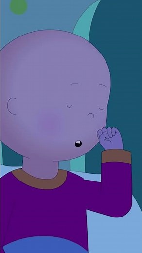 Caillou gets a visit from the Tooth Fairy