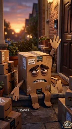 “Exhausted Online Delivery Box 📦 | Object Talk Animation About Online Shopping”