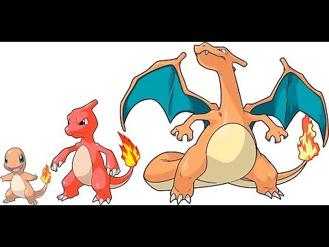 Charmander Evolutions - Pokémon Let's Go