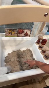 Ever wondered exactly how much kinetic sand it takes to fill your sensory table? 🤔 Today I’m filling my medium-sized table to find the perfect amount—and sharing the details so you don’t have to guess! Find the kinetic sand, sensory table, and containers all linked on my Amazon storefront! | Preschool Vibes