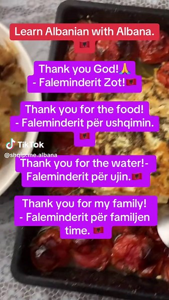 Learn Gratitude Phrases in Albanian