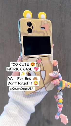 SpongeBob’s Bestie Patrick Star Phone Case Is TOO Cute! 💖✨ #CoverCrazeUSA #shorts