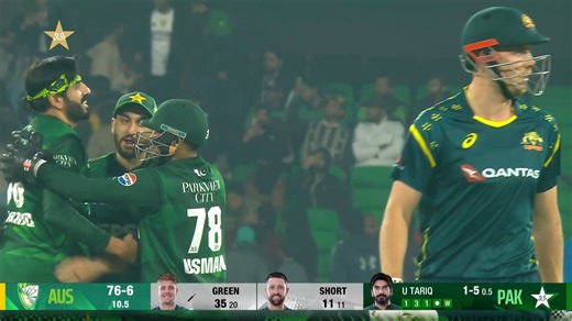 Australia's All Boundaries & FOW | Pakistan vs Australia | Match 02 | T20I Series 2026 | PCB | MJ1K #MateWeAreReady | #PAKvAUS | #BackTheBoysInGreen | #PCB | Pakistan Cricket Team