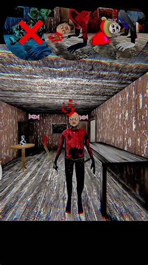 Ghost GRANDPA vs Love GRANDPA vs Santa GRANDPA 😰😱 #granny #horrorgame #shorts #trending #viral