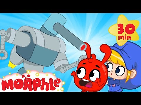 Morphle and the Super Robot - Mila and Morphle | Cartoons for Kids | My Magic Pet Morphle