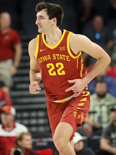 Through Iowa State's first four Big 12 games, Milan Momcilovic has just 7 shots attempts in the first 10 minutes. T.J. Otzelberger talks about ways to get the better shooter in America more involved earlier.#CycloneBasketball #FYP #milanmomcilovic