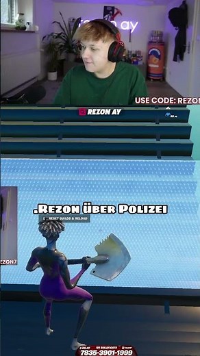 Rezon über Polizei #fortnite #polizei #rezon #rezonay #swat #swatteam #fortniteclips #chapter6
