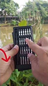24 functions in one hand? This is the screwdriver set of your dreams! #shorts