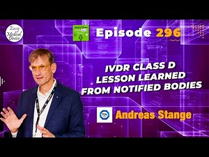 IVDR Class D – Lesson learned from Notified Bodies