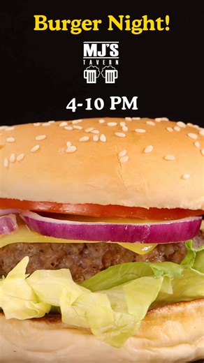 Fall back, stack up! ⏰ You're getting an extra hour of sleep tonight thanks to daylight savings, so use it wisely... like staying up late for our legendary Burger Night! Juicy burgers, cold drinks, and good vibes at MJ's. See you tonight!  #BurgerNight #MJsTavern #DaylightSavings #FallBack #NorfolkEats #GranbyStreet | MJ's Tavern | Facebook