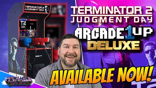 Arcade1Up Terminator 2 Deluxe Available Now!