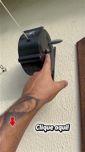 Say goodbye to that ugly string of strings in the yard! 😱 This retractable clothesline will take ...